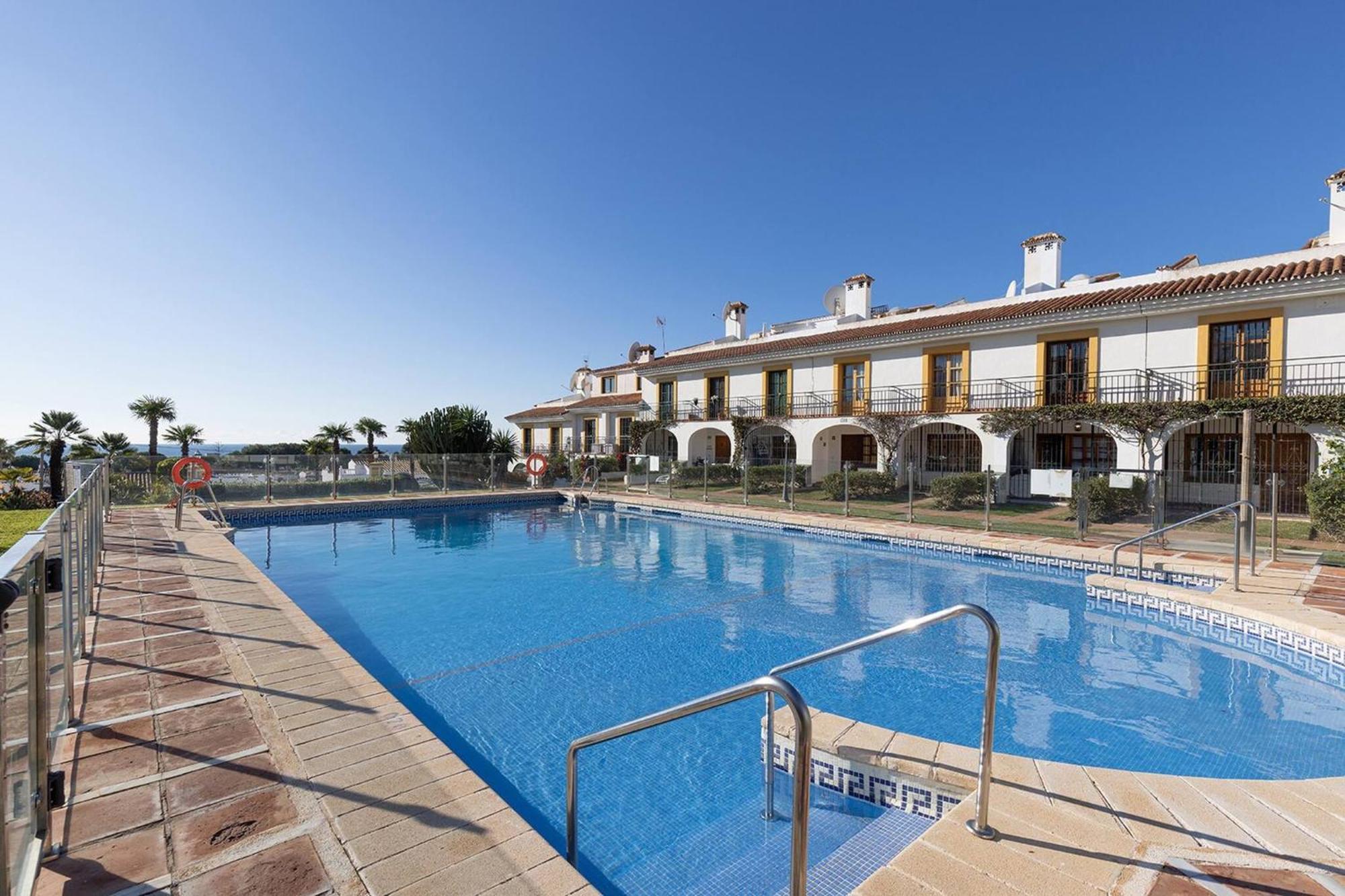 042 Classic 2 Bed Andalusian Townhouse 500M From Beach Mijas Buitenkant foto