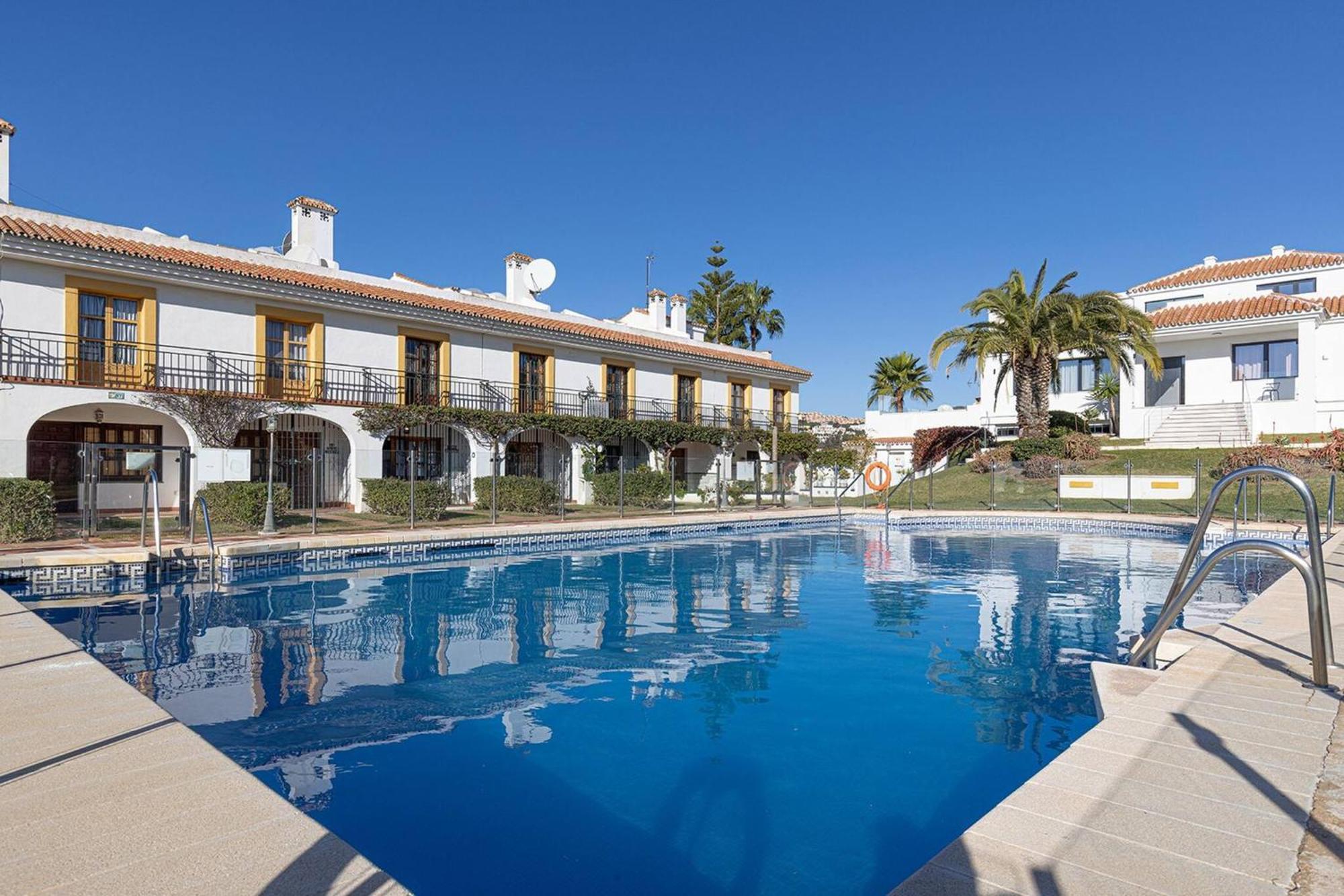 042 Classic 2 Bed Andalusian Townhouse 500M From Beach Mijas Buitenkant foto