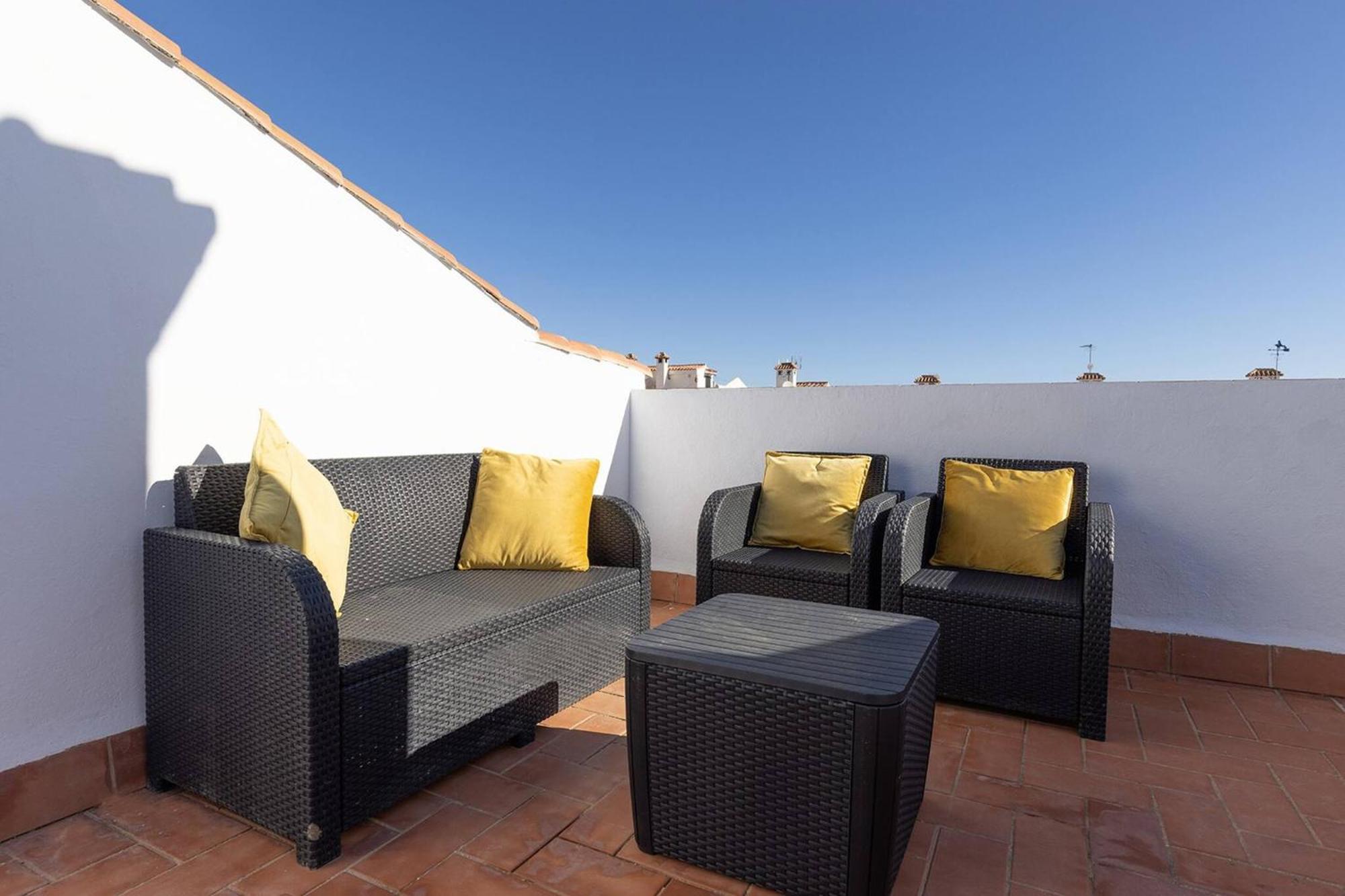 042 Classic 2 Bed Andalusian Townhouse 500M From Beach Mijas Buitenkant foto