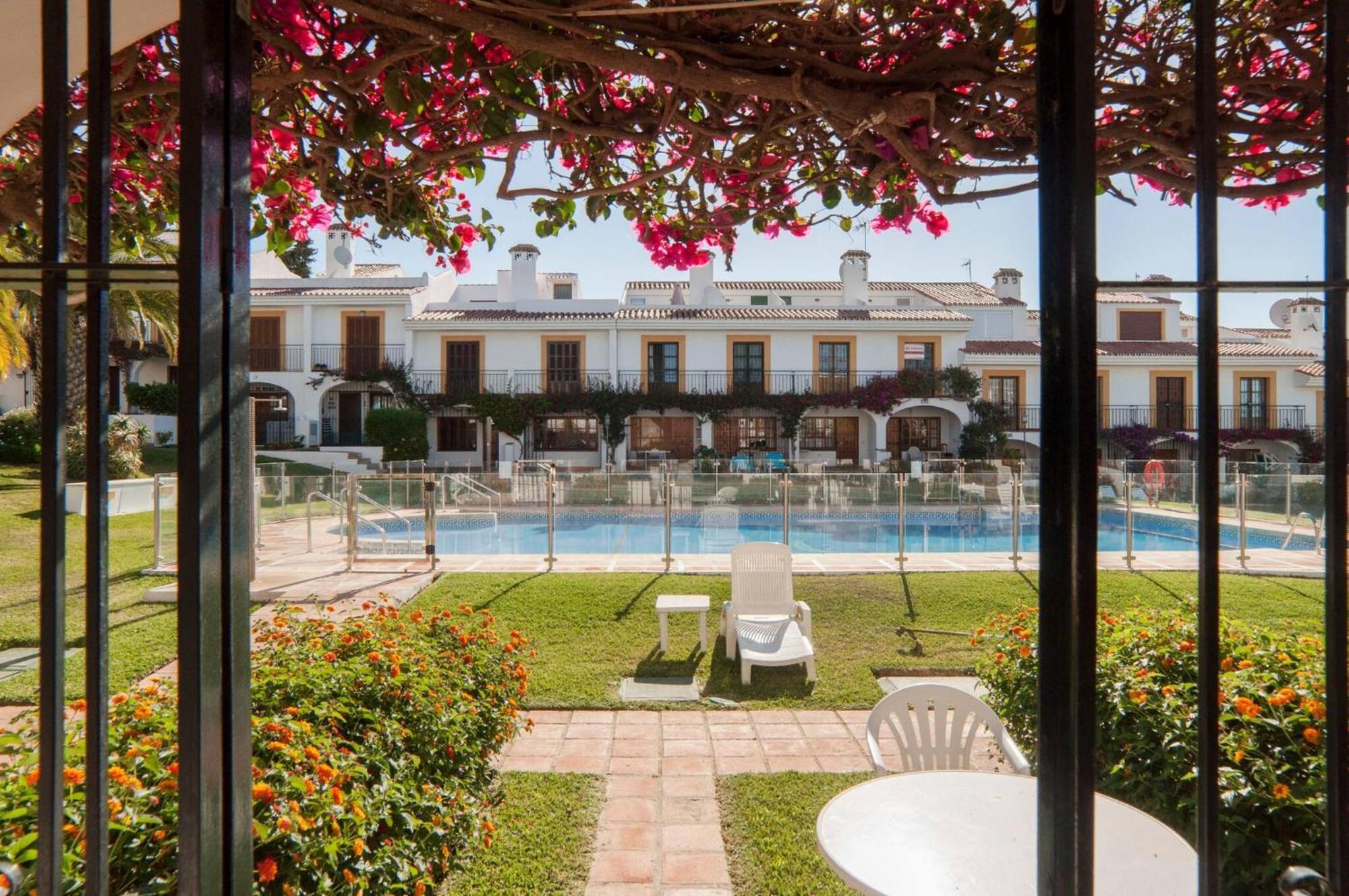 042 Classic 2 Bed Andalusian Townhouse 500M From Beach Mijas Buitenkant foto